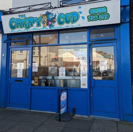 The Crispy Cod shop front